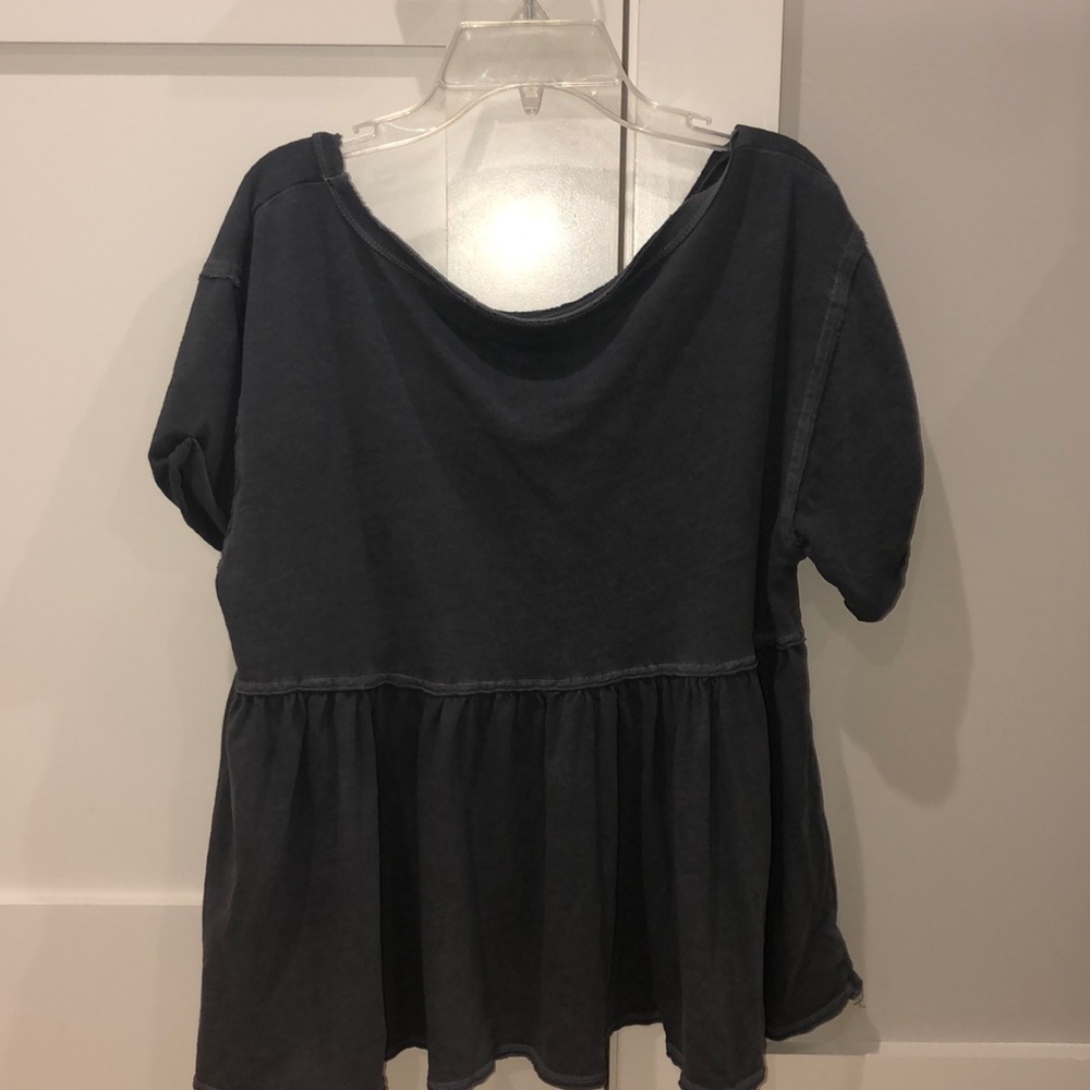 We The Free shirred drop waist tee - Picture 2 of 4